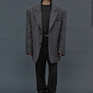 Source Unknown - HAYK OVERSIZED BOYFRIEND BLAZER - One Size